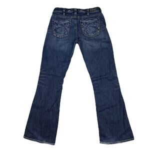 Silver Jeans Co. Lola Bootcut Jeans Women’s Size 31/33 Embroidered Pockets